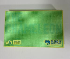 The Chameleon Board Game Big Potato Games New Sealed Contents Open Box